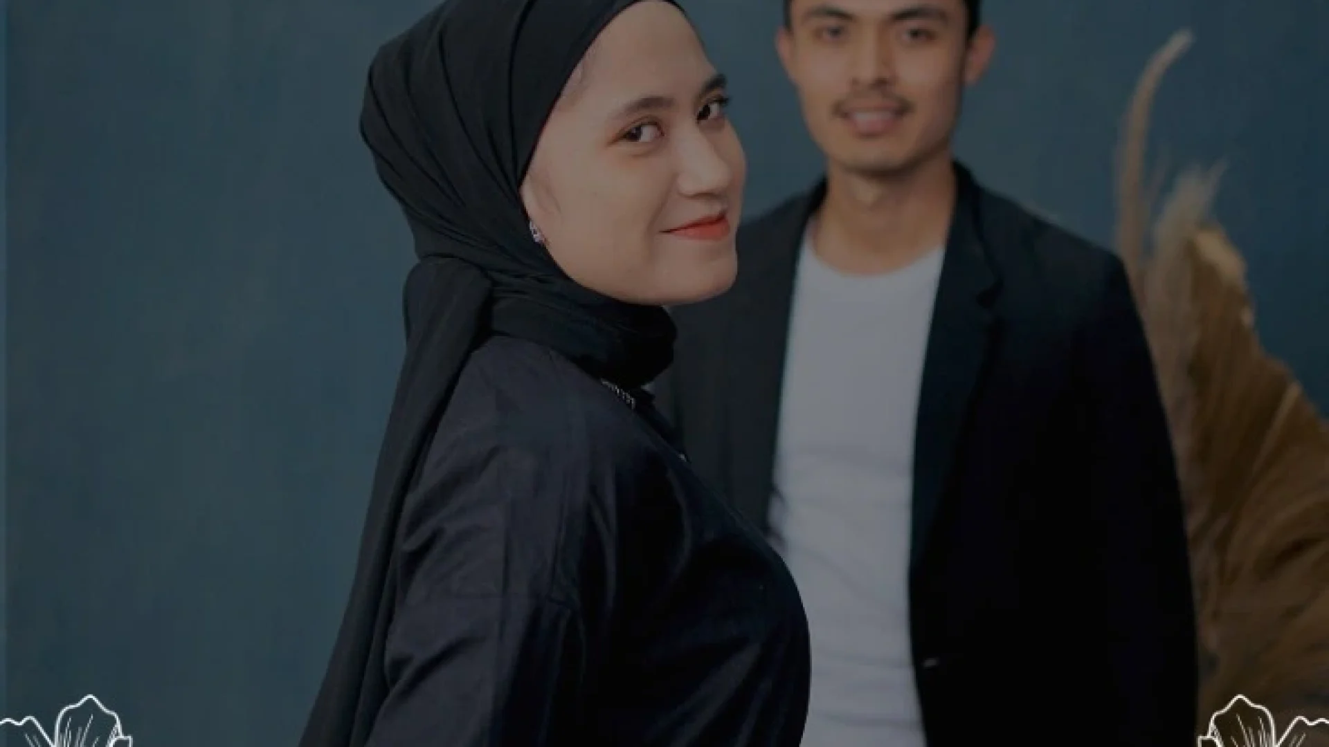 filter instagram buatan eenvited dengan motif bunga elegan